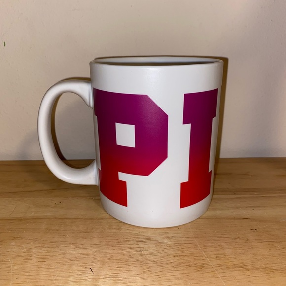 PINK Victoria's Secret Other Closet Clear Outvs Pink Mug Poshmark